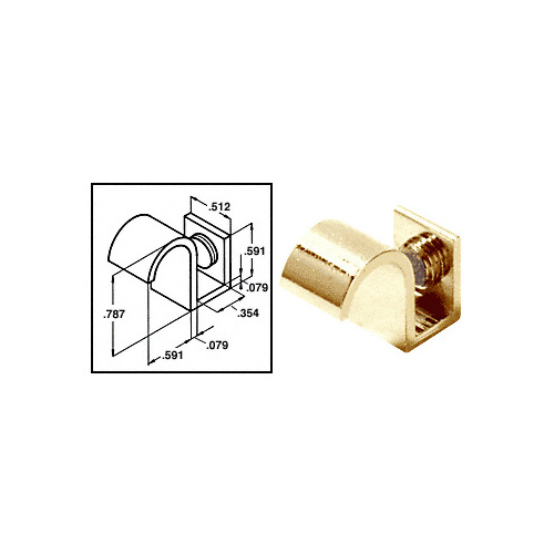 Brass Set Screw Pull - pack of 2