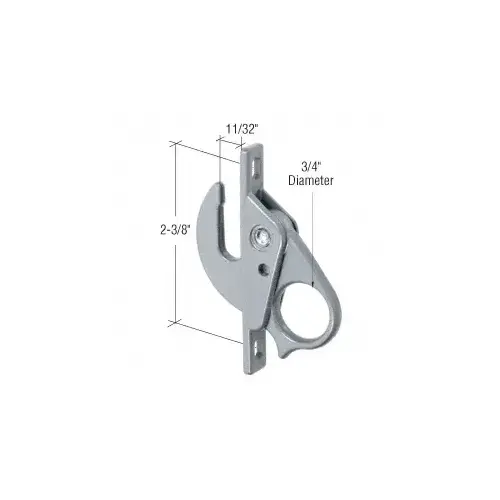 Casement Window Ring Type Lock - 2-3/8" Screw Holes