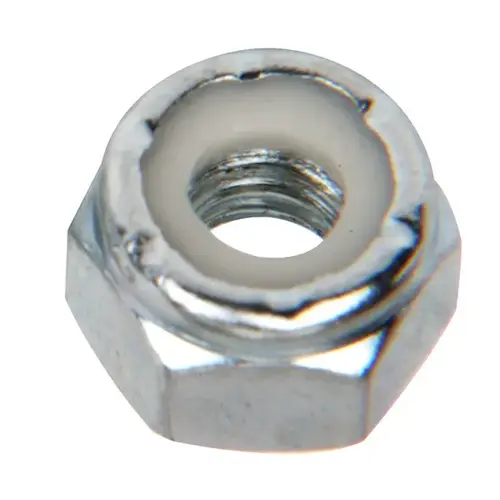 Zinc 3/8"-16 Thread Nylock Hex Nut