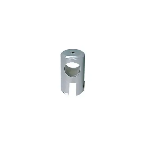 Polished Chrome Movable Bracket for 3/8" to 1/2" Glass