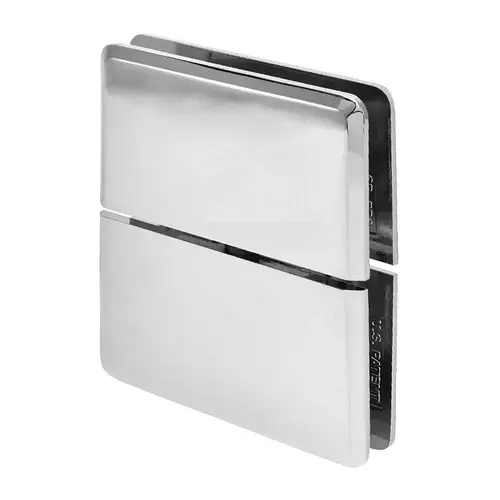 CRL SRPPH02CH Polished Chrome Senior Prima 02 Series Glass-to-Glass Mount Hinge