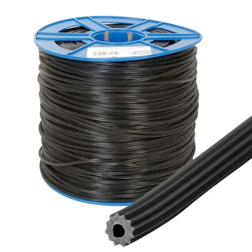 CRL SSBL165B .165" Black Serrated Screen Retainer Spline Bulk 15 Pound Roll