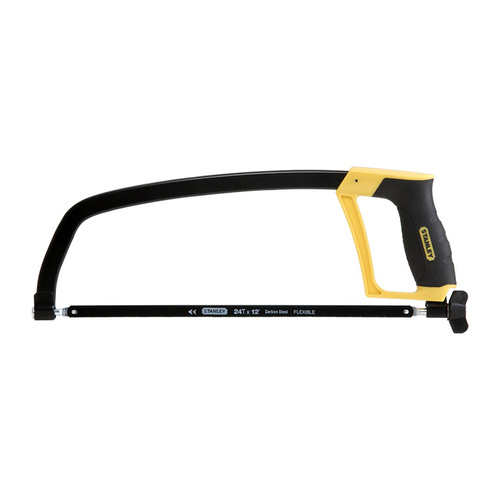 Stanley STHT20139L Black/Yellow 12" Solid Frame Hacksaw
