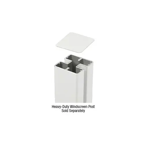 Sky White Cap for HD 180 Degree Center or End Posts