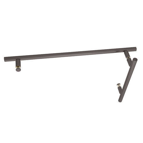 Oil Rubbed Bronze 8" x 18" LTB Combo Ladder Style Pull and Towel Bar