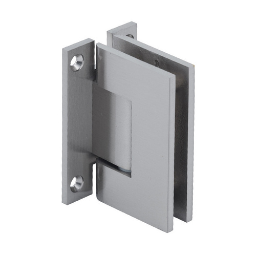 CRL GENH037BN Brushed Nickel Geneva 037 Series Wall Mount 'H' Back Plate Hinge