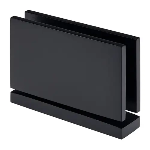 CRL CAR01MBL Matte Black Cardiff Series Top or Bottom Mount Hinge