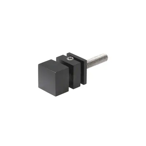 CRL SDK270MBL Matte Black Square Shower Door Knob