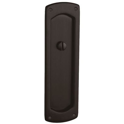 Palo Alto Trim with Emergency Release Sliding Door Lock Venetian Bronze Finish