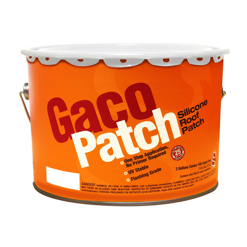 Gaco GP1500-2 GacoPatch Silicone Roof Patch White 2-Gallon