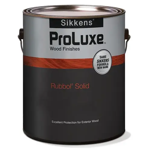 Proluxe Rubbol Solid Wood Finish, Low-Luster, Deep Base, Liquid, 1 gal, Can - pack of 4