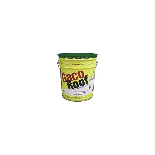 Gaco GR1626-5 GacoRoof 100% Silicone Roof Coating Green 5-Gallon