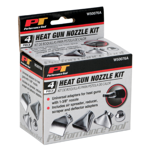 Performance Tool W50076A 4-pc Heat Gun Nozzle Kit