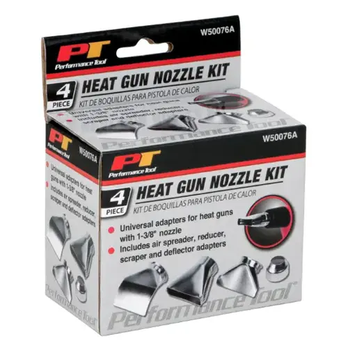 4-pc Heat Gun Nozzle Kit