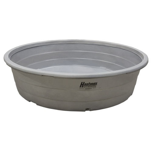 Alligator Brand 22612824 Stock Tank Polyethylene PR62 Round 6x2 320-Gallon Gray