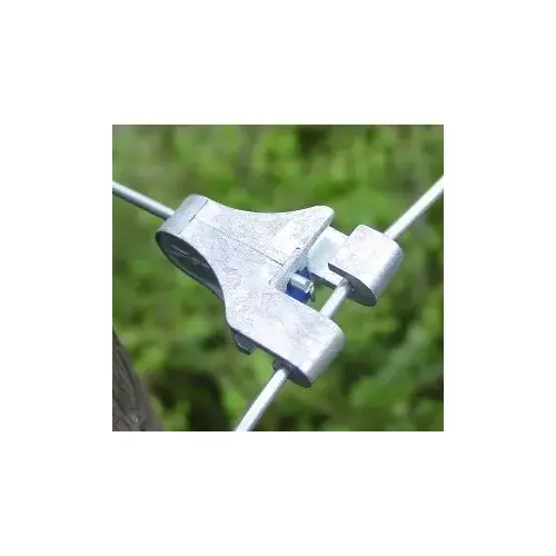 Gripple Barbed Wire T Post Clips, 12.5-Ga - pack of 100