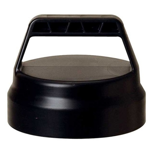 Top Cap for PPF (Plastic Poultry Fountain) 4" Black