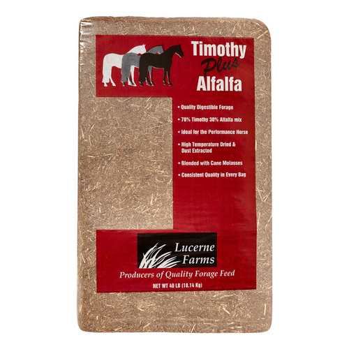 Lucerne Timothy Plus Alfalfa 40# Bag