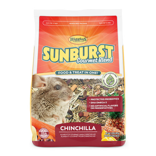 Higgins Premium Pet Foods SA56310 Sunburst Gourmet Blend Chinchilla 3-lbs