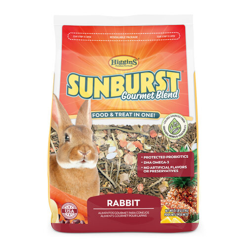 Higgins Premium Pet Foods SA55904 Sunburst Gourmet Blend Rabbit 6-lbs