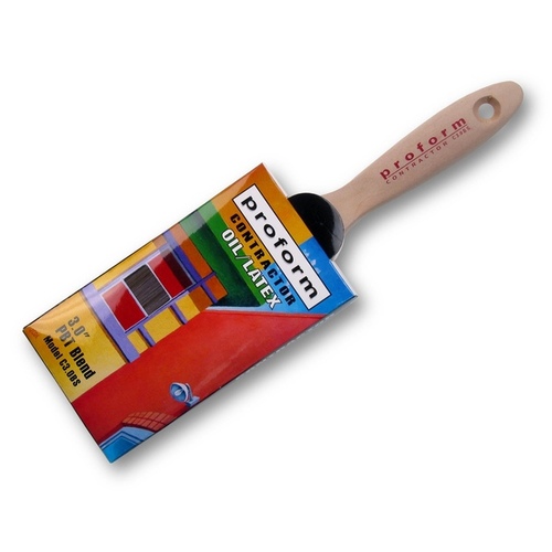 3" Straight Proform Paint Brush - Beaver Handle