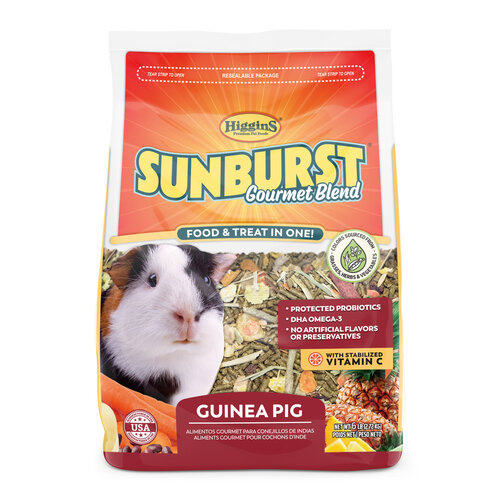 Sunburst Gourmet Blend Guinea Pig 3-lbs