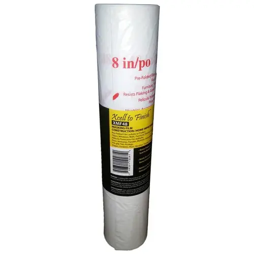 Masking Film 48" x 180ft 0.39-Mil White Translucent