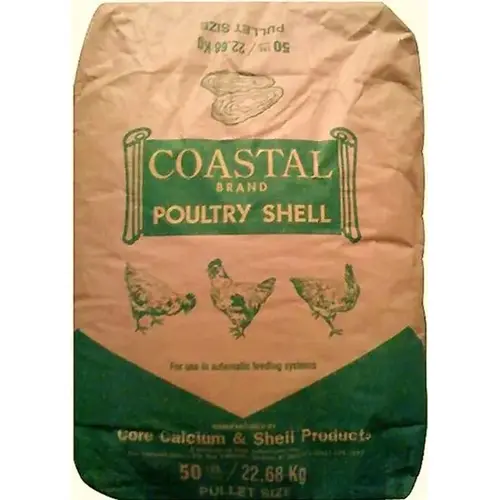 Core Calcium Shell Prod 22616500 Pullet Oyster Poultry Shell - 50lb