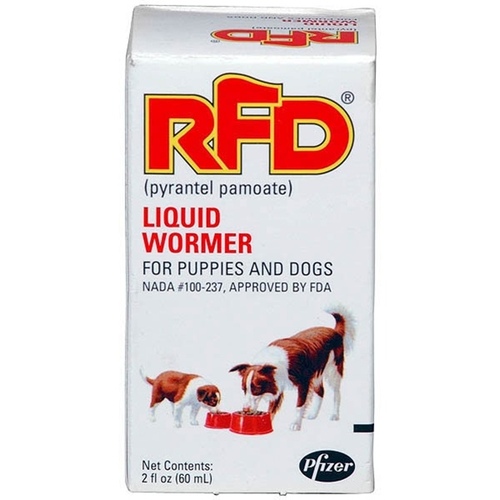 RFD Liquid Wormer for Puppies and Dogs 60-ml