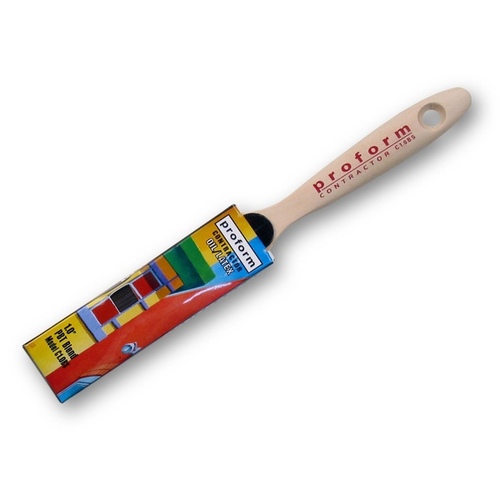 1" Straight Proform Paint Brush - Beaver Handle