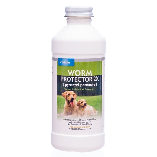 AgriLabs 011-01798 Prolabs Worm Protector 2X For Dogs