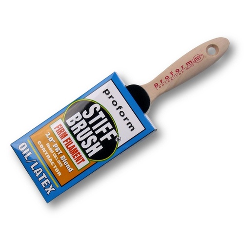 3" Straight Proform Paint Brush - Stiffy