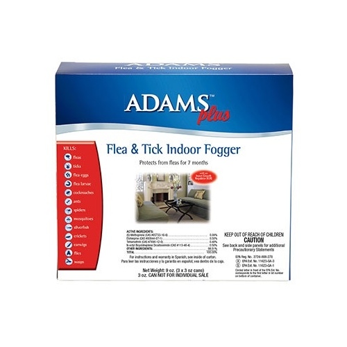 Central Life Sciences - Adams 100522363 Adams Plus Flea & Tick Indoor Fogger