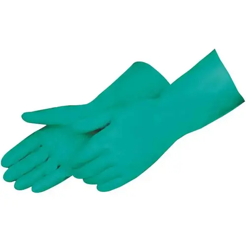 Green Nitrile 15 mil Gloves