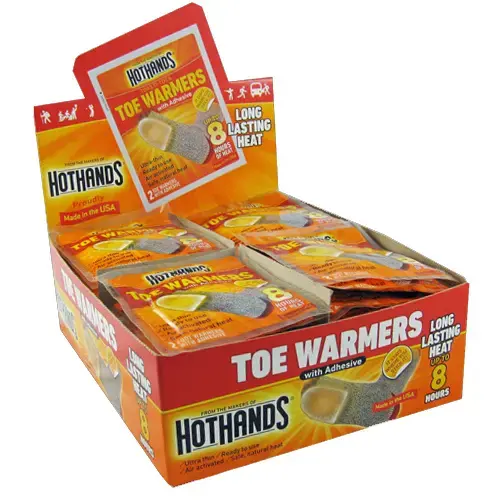 HeatMax HotHands Toe Warmer - 2 per pack x40 packs