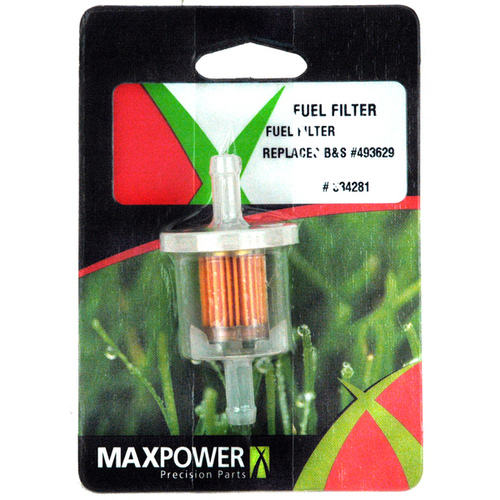 Maxpower 1/4" Briggs & Stratton Fuel Filter - 334286