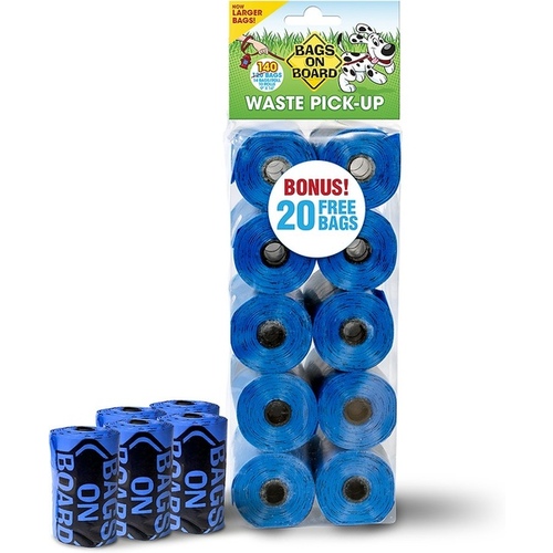 Blue Waste Pick-Up Bags