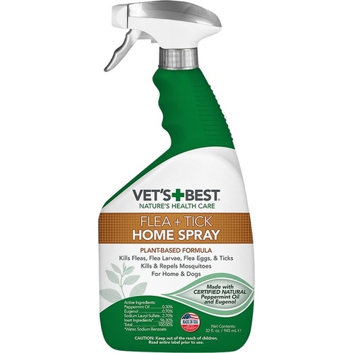 Flea + Tick Home Spray for Dogs 32-oz