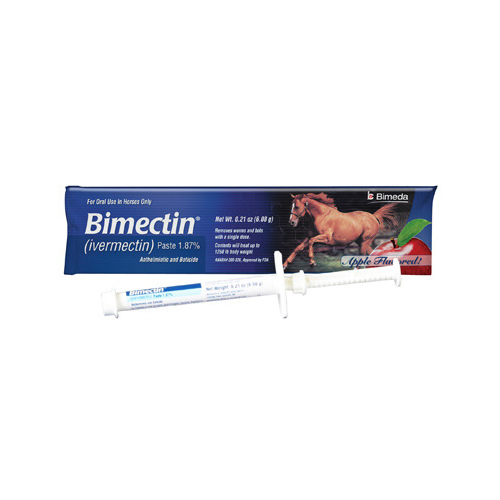 Bimeda North America 1BIM019 Bimectin Paste Deworming Syringe 1.87% Ivermectin