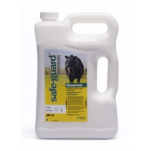 SAFE-GUARD 10% SUSPENSION CATTLE AND GOAT DEWORMER - GALLON