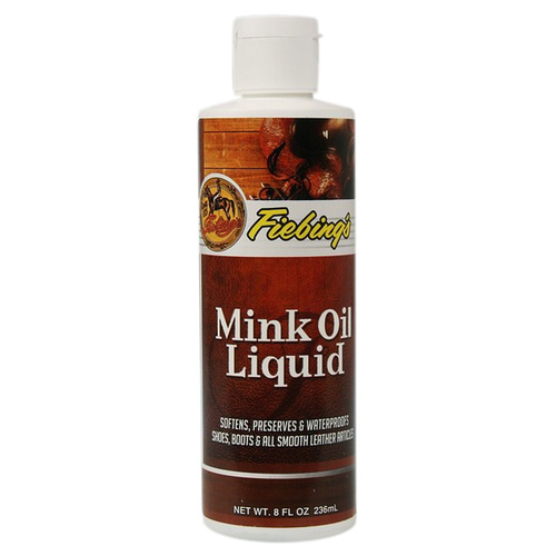 Mink Oil Liquid 8-oz