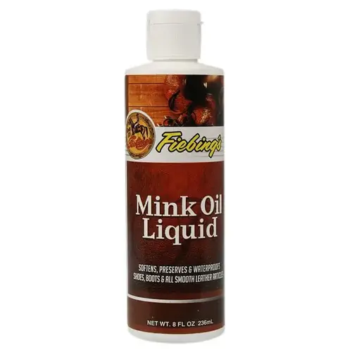 Mink Oil Liquid 8-oz