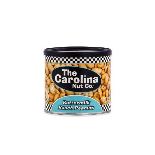 The Carolina Nut Company 21071 Buttermilk Ranch Flavored Peanuts - 12 ounce can