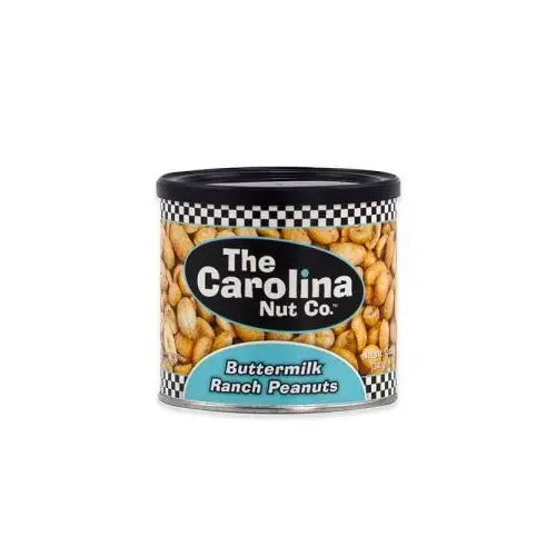 The Carolina Nut Company 21071-XCP6 Peanuts Buttermilk Ranch 12 oz Can - pack of 6