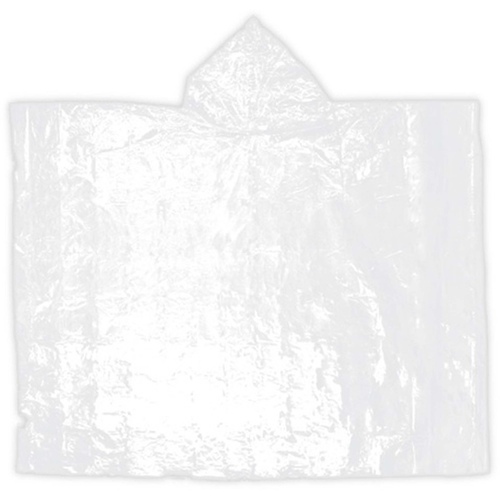 Unisex Clear Emergency Poncho