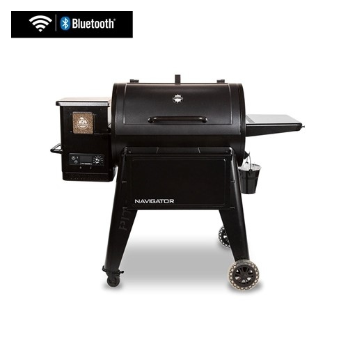 Pit Boss 10527 Pellet Grill, 40,000 Btu, 879 sq-in Primary Cooking Surface, Steel Body, Black