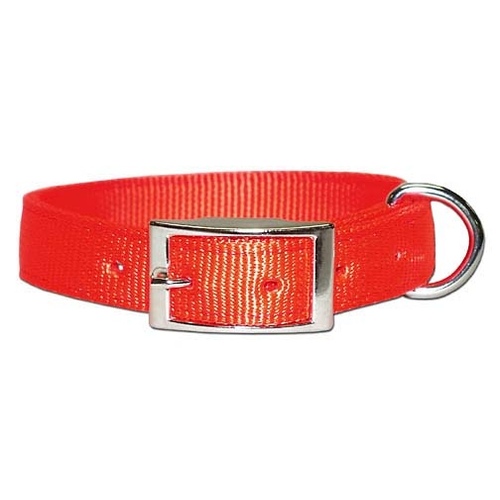 Omnipet 200N-RD25 Double (2-Ply) Nylon Hunt Collar Red 2" x 25"