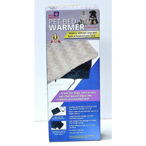 Farm Innovators PW-12 Pet Bed Warmer