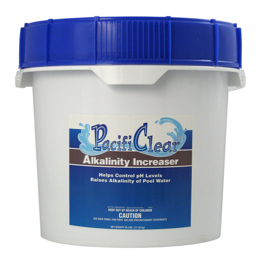 PacifiClear F085025025PC Alkalinity Increaser, Granular, 25 lb Pail