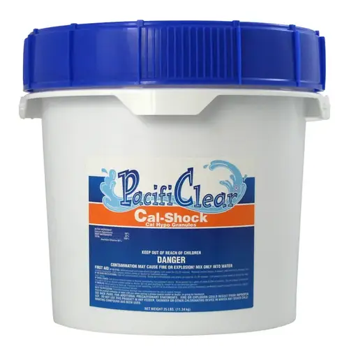 Cal-Shock Pool Chemical, 25 lb Pail, Granular